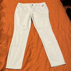 Mint green Old navy Rockstar mid ride size 12 Regular